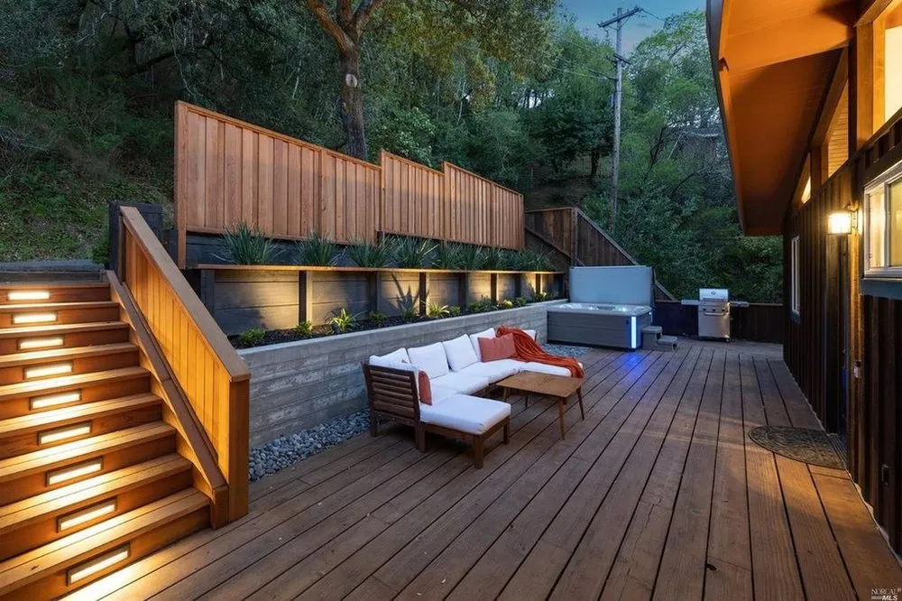 Professional garden landscaping in San Rafael, CA by Reyes Landscape Construction