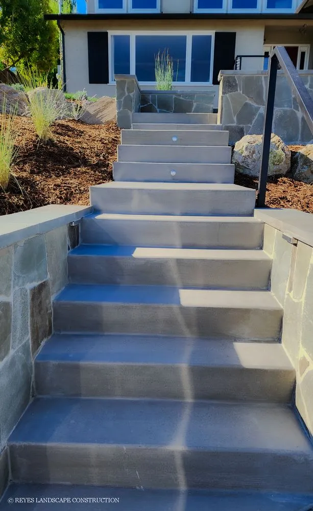 Trusted landscape installation with custom design in San Rafael, CA by Reyes Landscape Construction