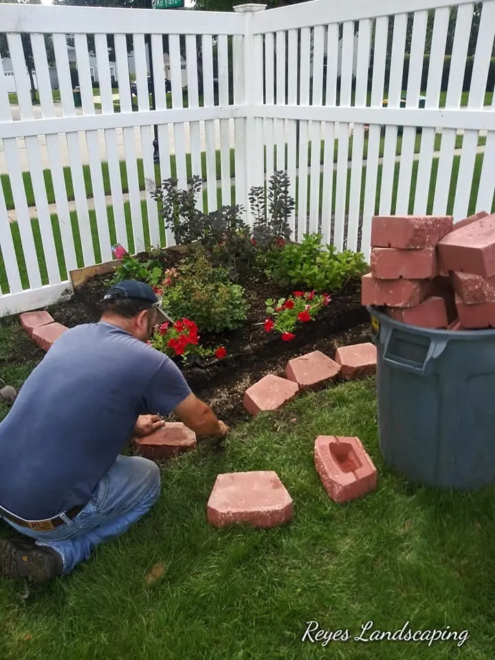 Trusted garden landscaping with custom design across Cicero, IL - Reyes Landscaping & Snow Remove Service