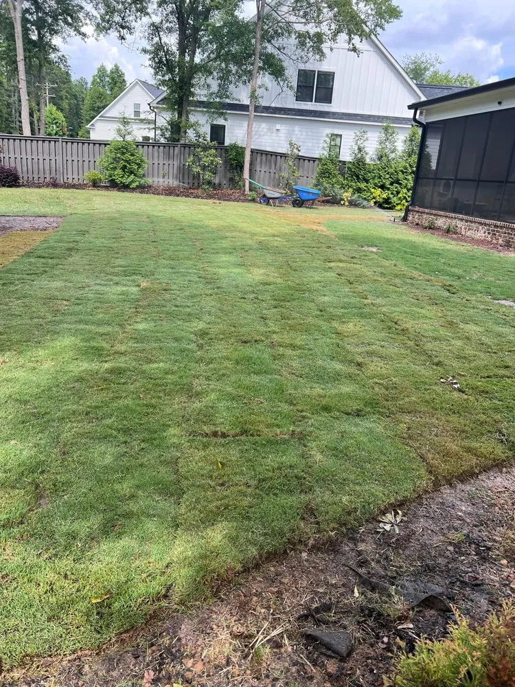 Affordable landscape design in Grovetown, GA by Reyes Landscaping