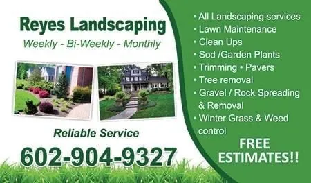 Top-rated garden landscaping for homes in Phoenix, AZ by Reyes landscaping
