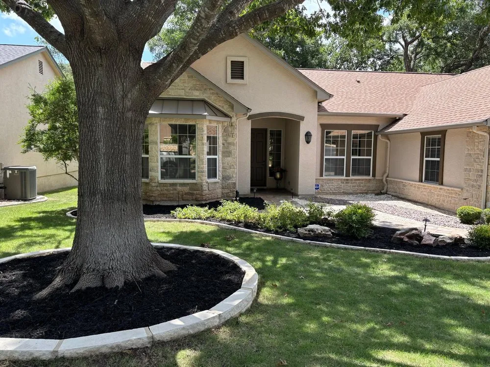 Trusted landscape installation for residential properties in Salado, TX by Reyes Landscaping