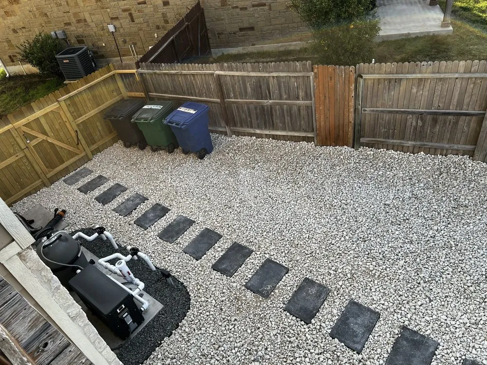 Local landscape installation for beautiful yards in San Antonio, TX by Reyes Landscaping