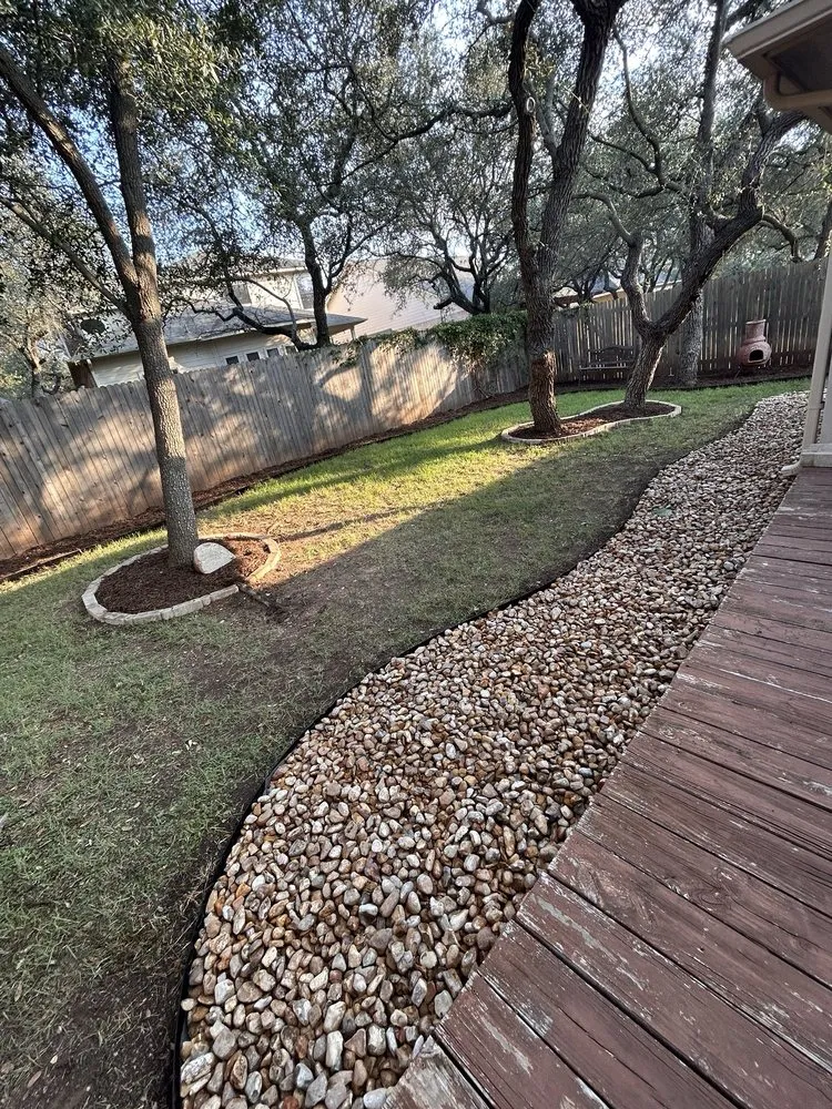 Trusted outdoor landscaping with custom design in San Antonio, TX by Reyes Landscaping