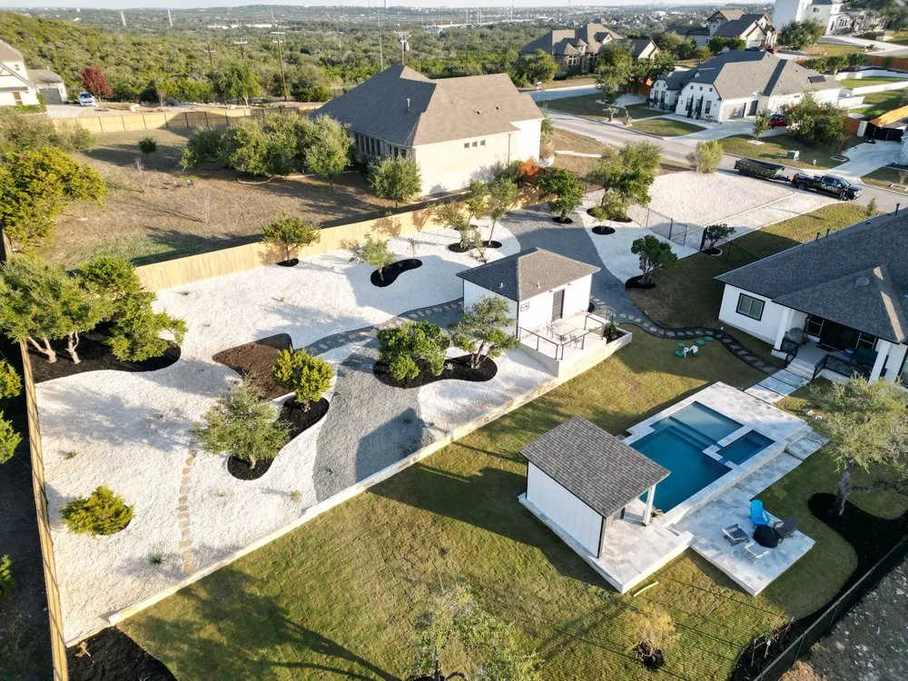 Local landscape installation in San Antonio, TX - Reyes Landscaping