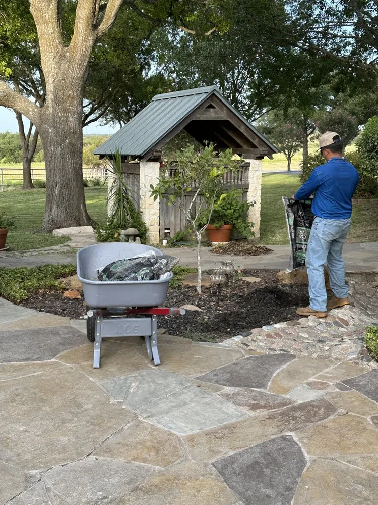 Top-rated outdoor landscaping near you in Dawson, TX by Reyes Lawn an Tree Service