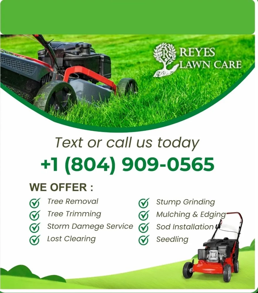 Expert lawn mowing service experts serving Richmond, VA - Reyes Lawn Care