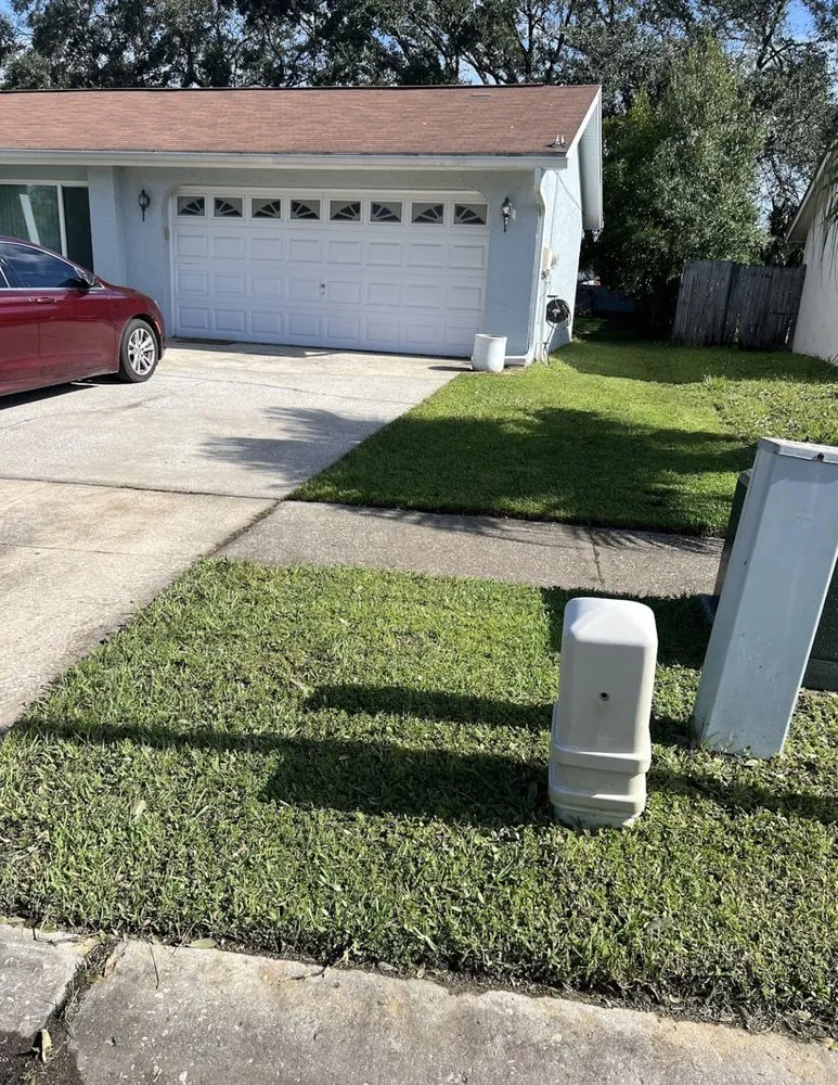 Affordable landscape installation in Tampa, FL by REYES The Landscaper