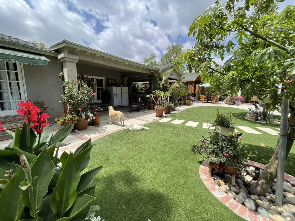 Custom landscape installation for homes across Northridge, CA - Reyes Tree Services