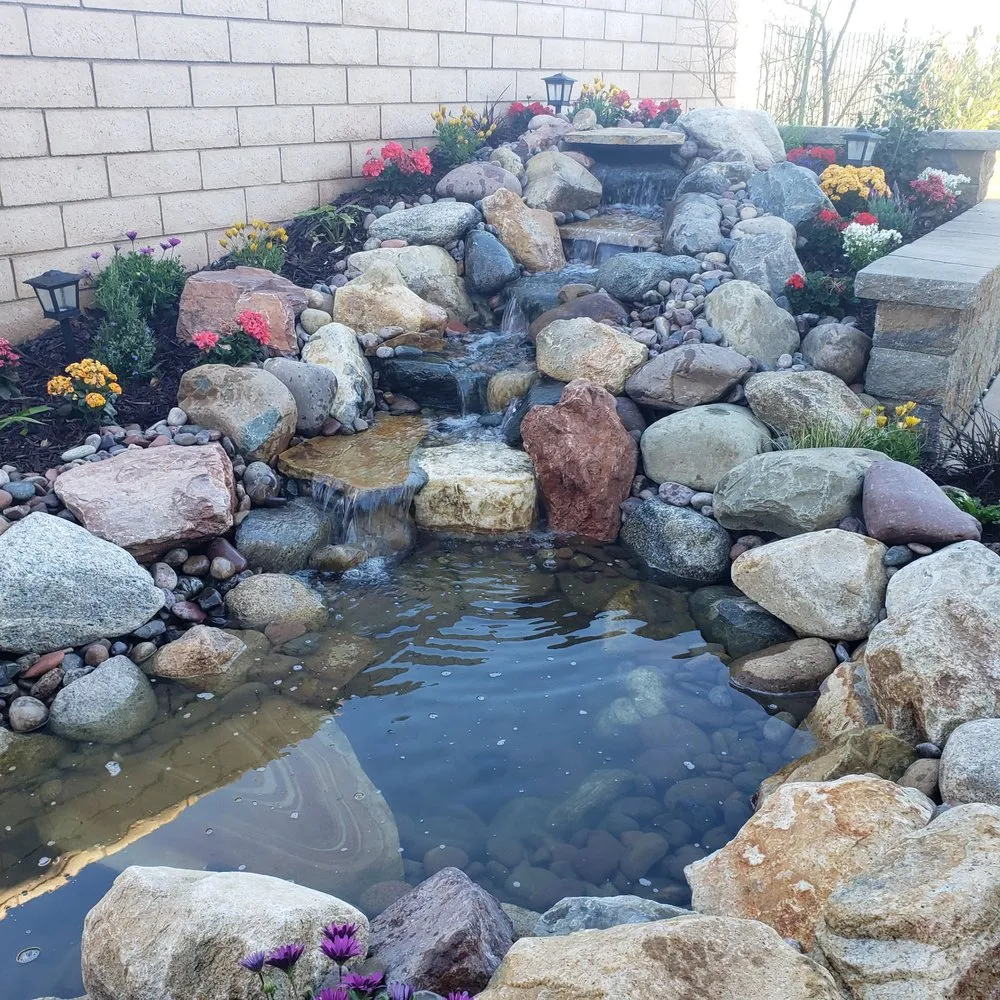 Professional landscaping services in El Cajon, CA by Reyes Waterfalls