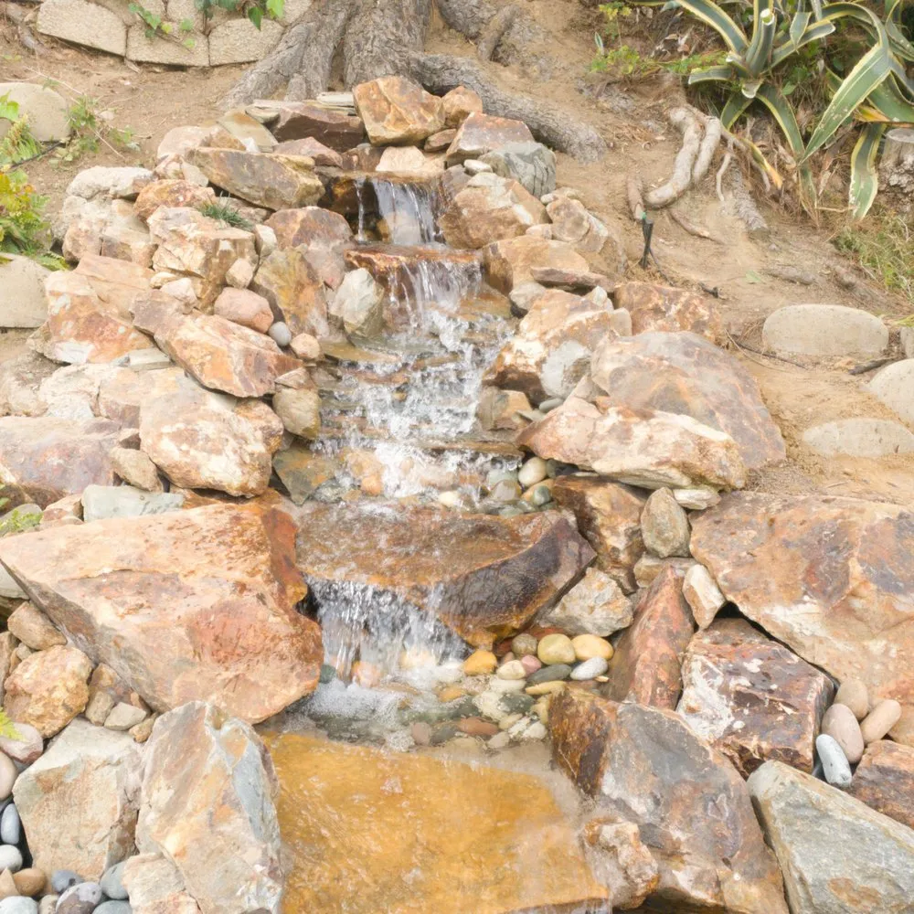 Affordable outdoor landscaping in El Cajon, CA - Reyes Waterfalls