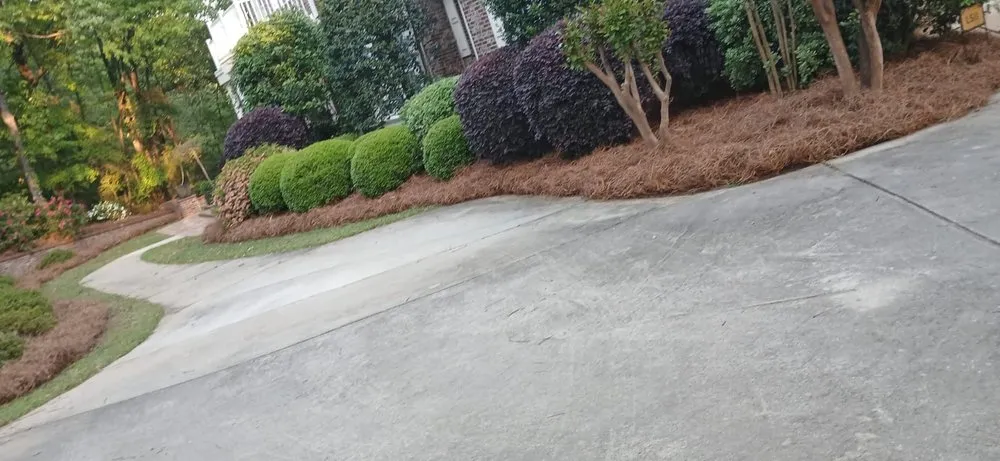 Custom landscape installation for outdoor upgrades in Lizella, GA by Reyes Y Lopez Landscaping