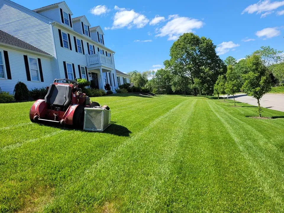 Affordable lawn mowing service in Providence, RI by Reyky Landscaping and Masonry