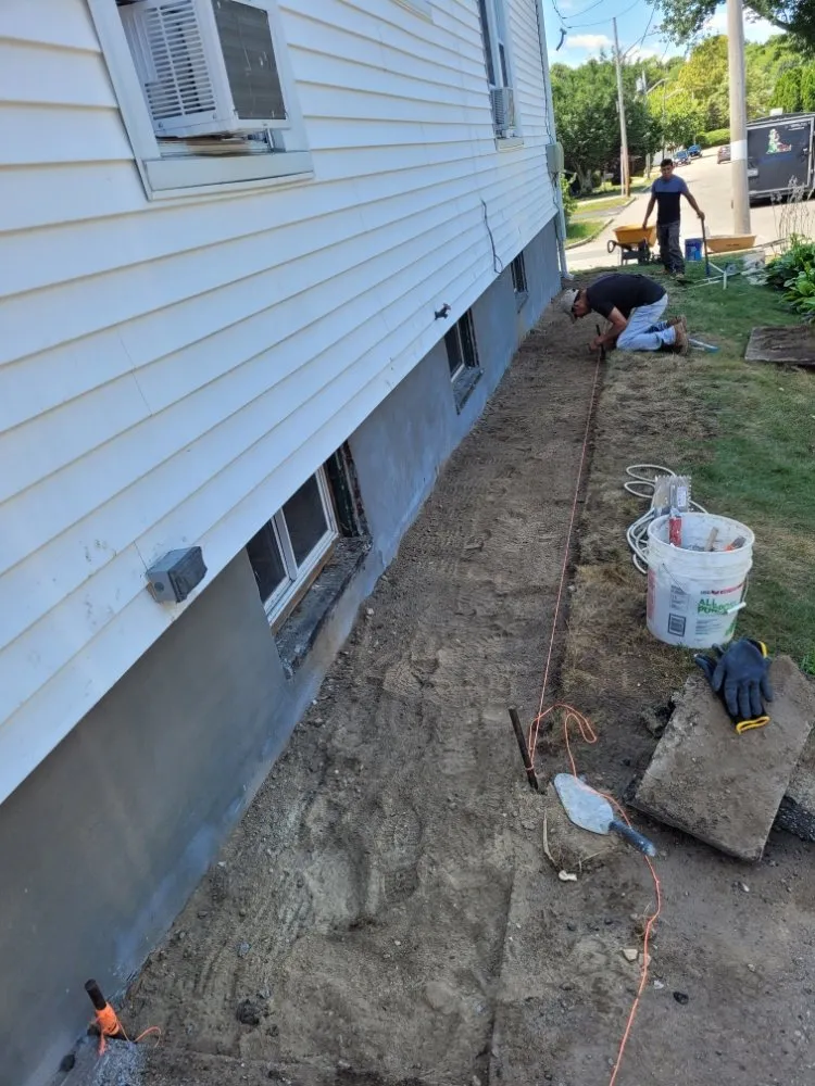 Professional garden landscaping in Providence, RI by Reyky Landscaping and Masonry