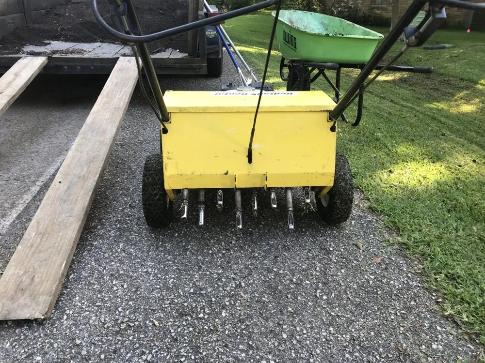 Custom lawn mowing service in College Station, TX by Reyna Landscapes