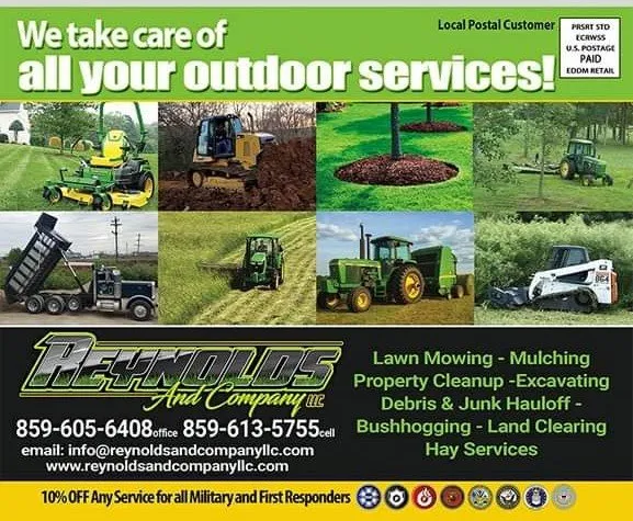 Custom landscaping services for outdoor upgrades in Harrodsburg, KY by Reynolds and Company