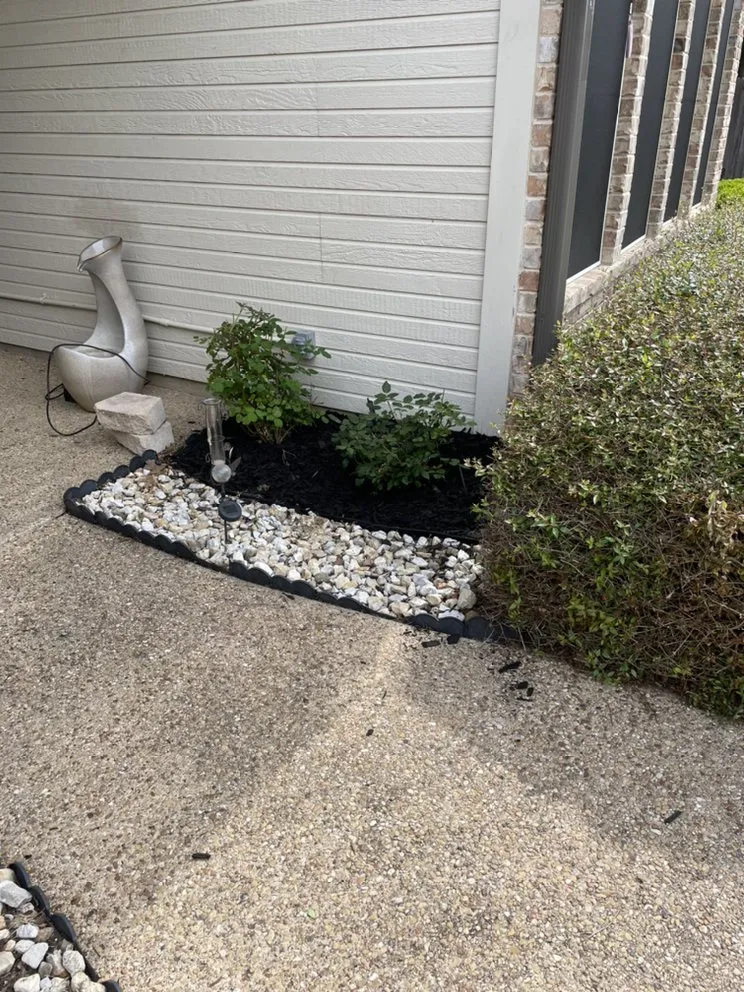 Custom garden landscaping in Temple, TX by Reynolds Landscape and Irrigation