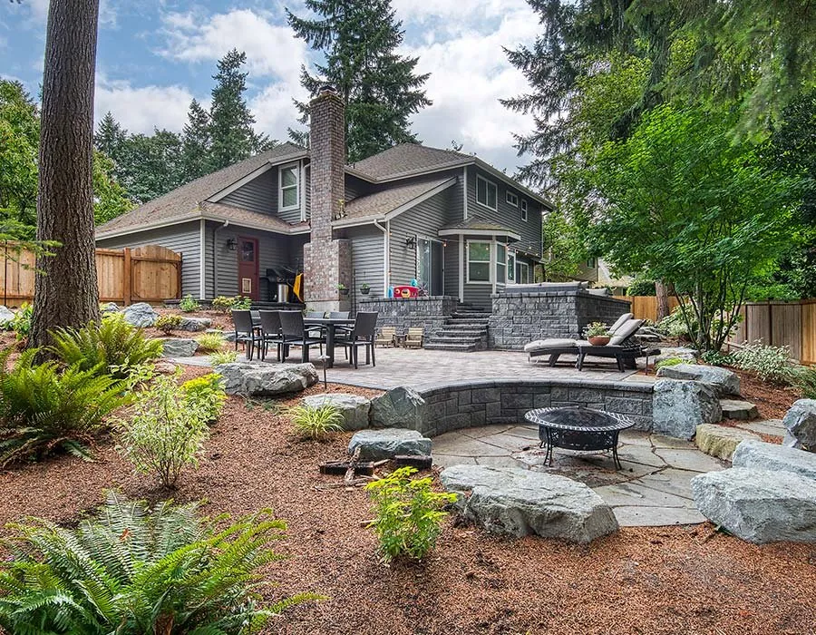 Professional lawn mowing service in Woodinville, WA by Reynolds Landscape