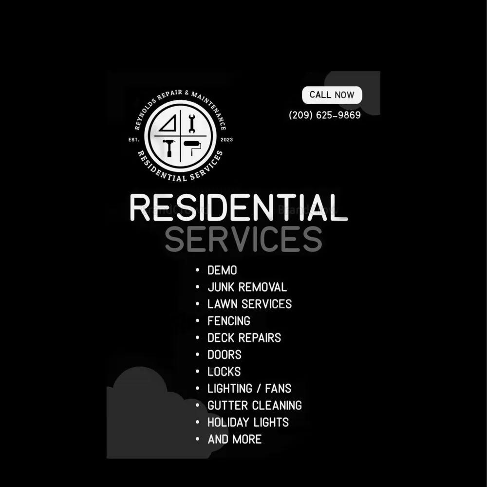 Reliable yard maintenance in Lodi, CA - Reynolds Repair & Maintence