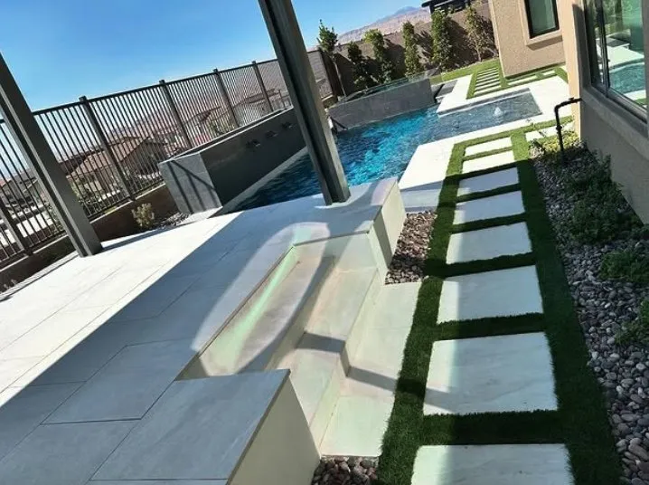 Reliable landscape design in Las Vegas, NV by Reyzo Pavers