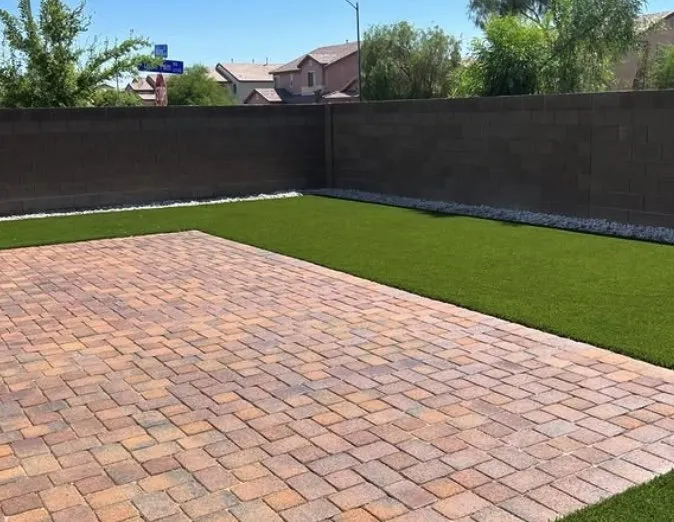Reliable lawn mowing service in Las Vegas, NV by Reyzo Pavers