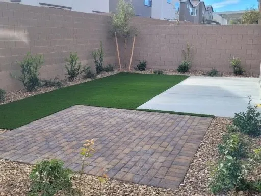 Professional landscaping services for homes in Las Vegas, NV by Reyzo Pavers
