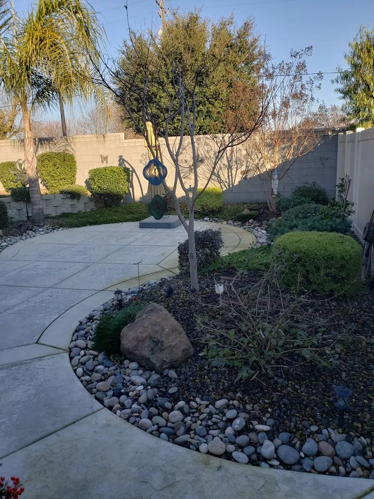 Expert landscape design for homes in French Camp, CA by Reza Gardening