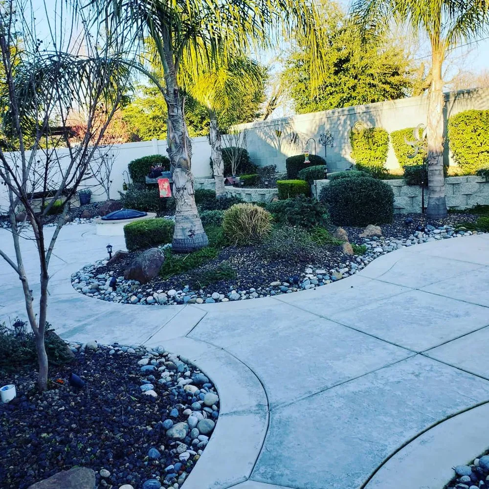 Professional yard maintenance with custom design across French Camp, CA - Reza Gardening