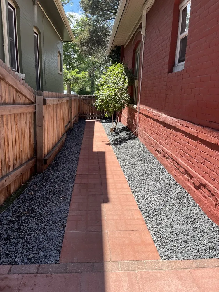 Local lawn mowing service with custom design in Denver, CO by Reza Landscaping