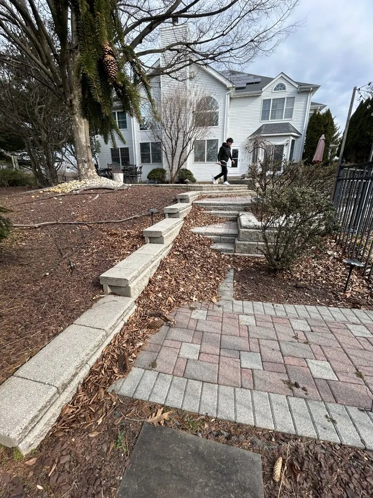 Professional yard cleanup service in Freehold, NJ by RF Services