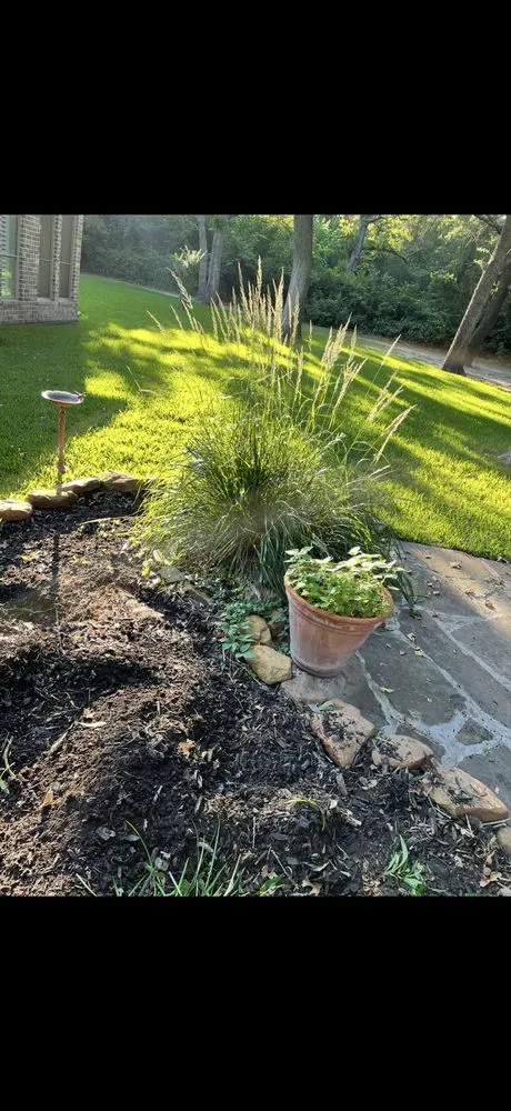 Custom landscaping services in Poolville, TX by R&F Services