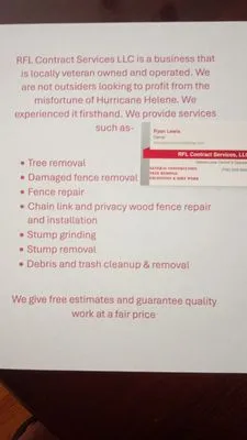 RFL Contract Services Logo