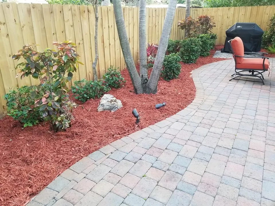 Local lawn care service with custom design in Miramar, FL by RFM Landscaping