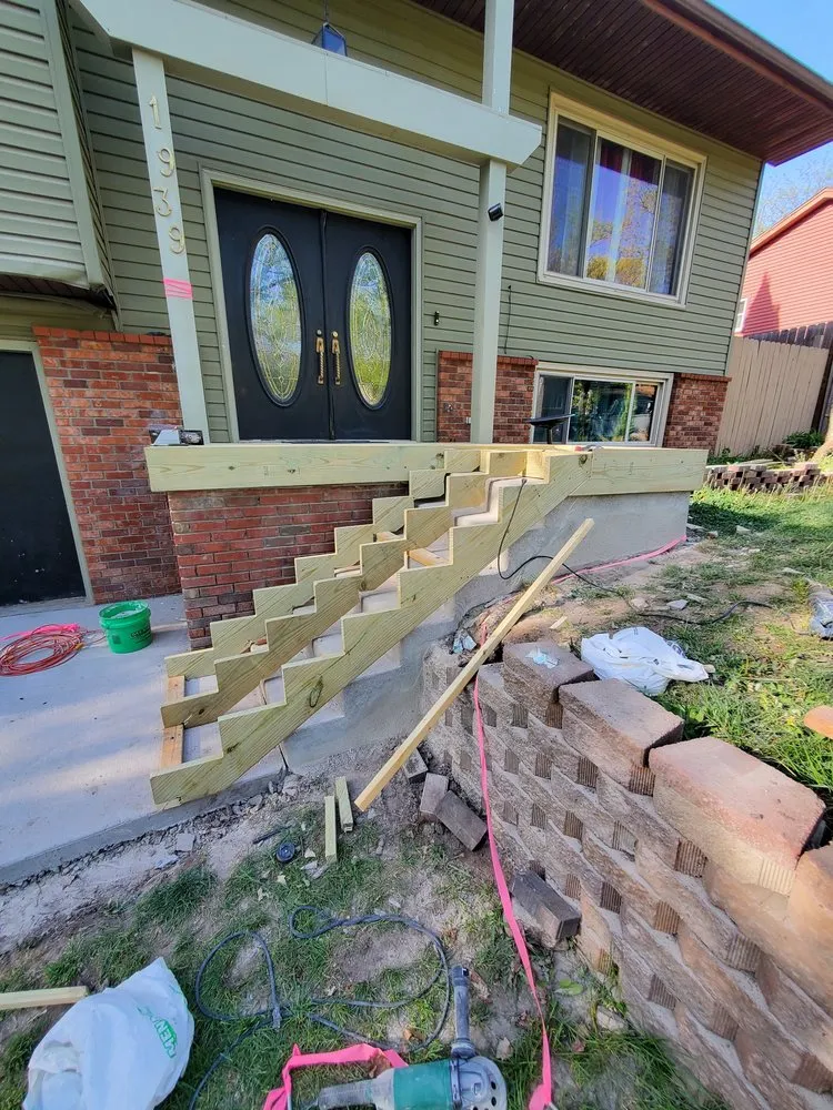 Professional outdoor landscaping in Brooklyn Center, MN by RFP Contracting