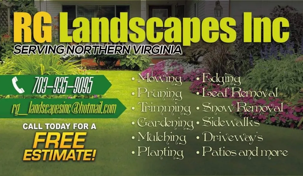 Custom outdoor landscaping in Woodbridge, VA - RG Construction & Landscapes