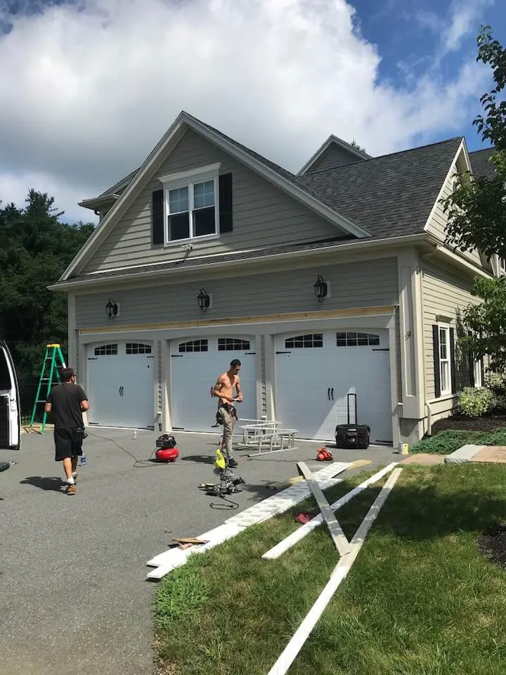 Local lawn mowing service for residential properties across Milford, MA - Rg Improvements & Solutions