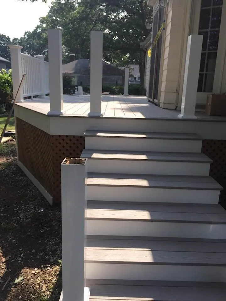 Custom garden landscaping near you in Milford, MA by Rg Improvements & Solutions