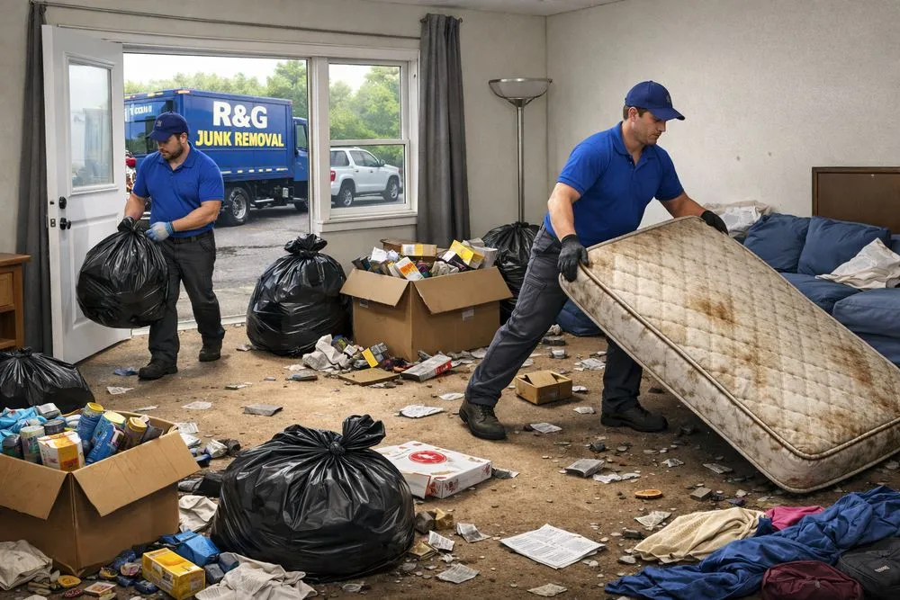 Trusted garden landscaping experts serving Triangle, VA - R&G Junk Removal