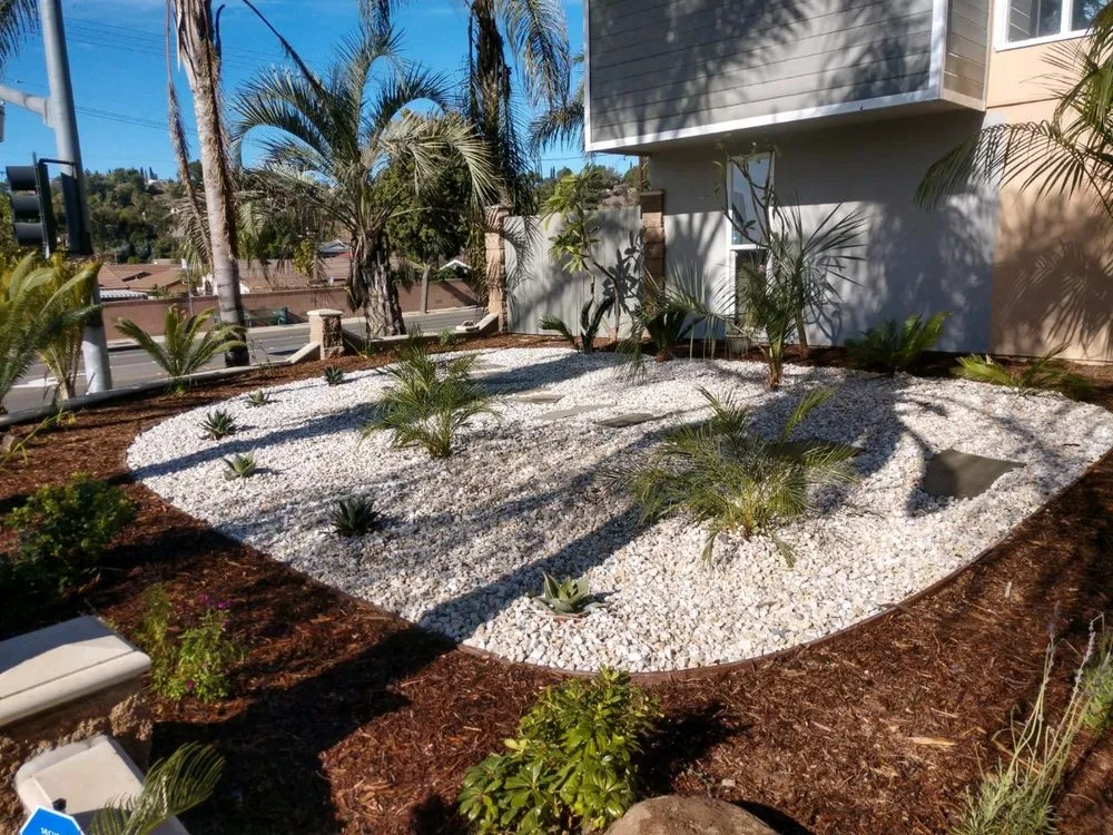 Custom yard cleanup service for homes in El Monte, CA by RG Landscape