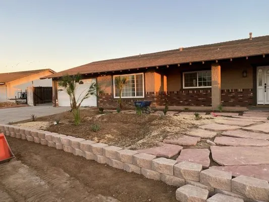 R.G Landscaping & Design Logo