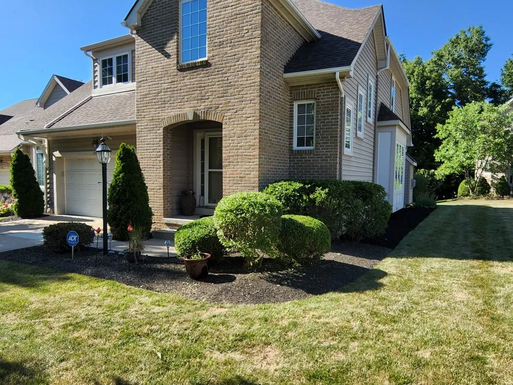 Custom landscaping services for residential properties in Painesville, OH by R&G Lawn Care