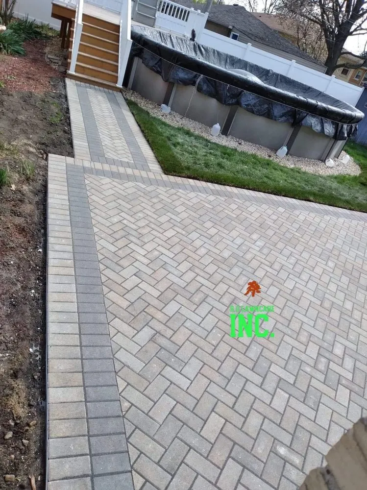 Affordable landscape installation in Burbank, IL by R.G Lawncare