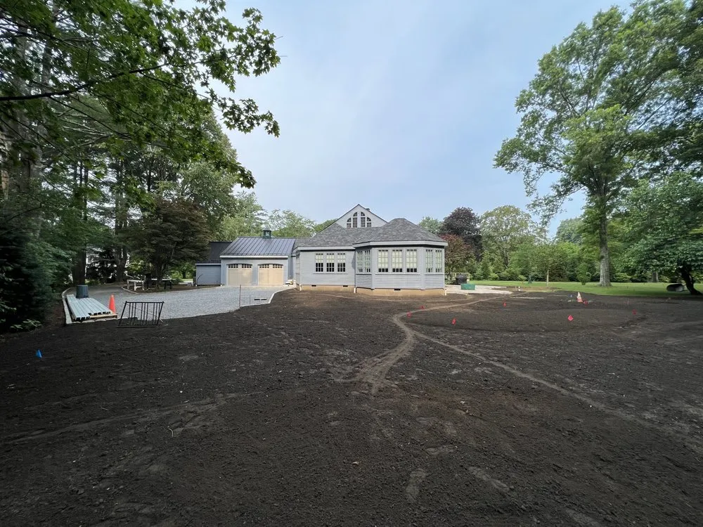 Expert garden landscaping in Rowley, MA by RG Masonry