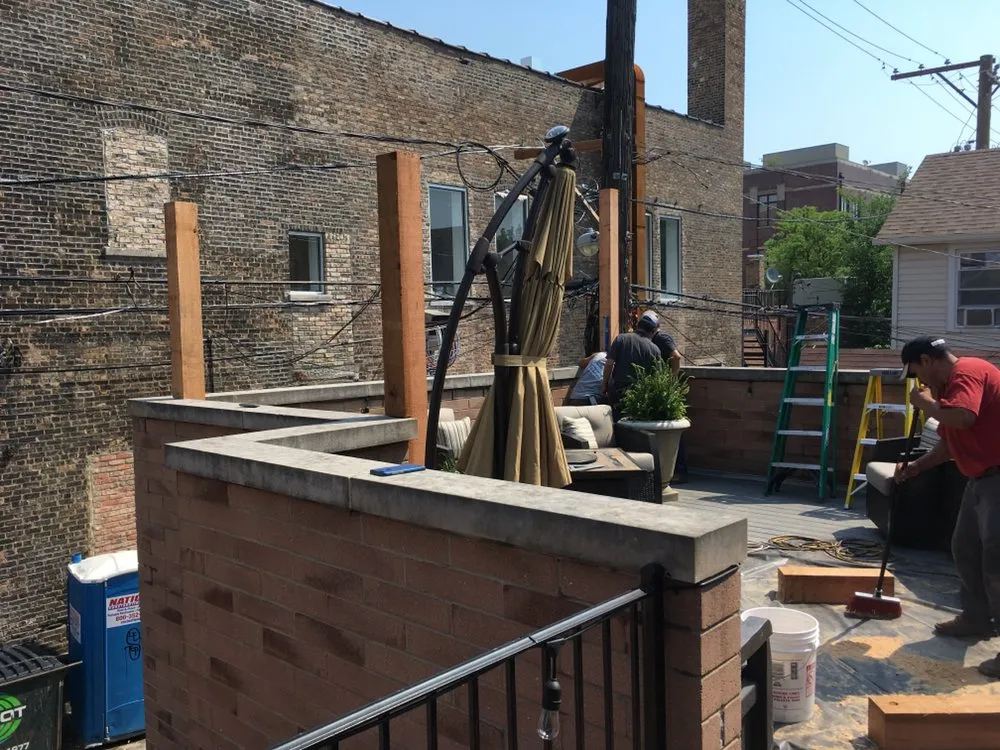 Custom residential landscaping in Chicago, IL by RG Patios Landscaping