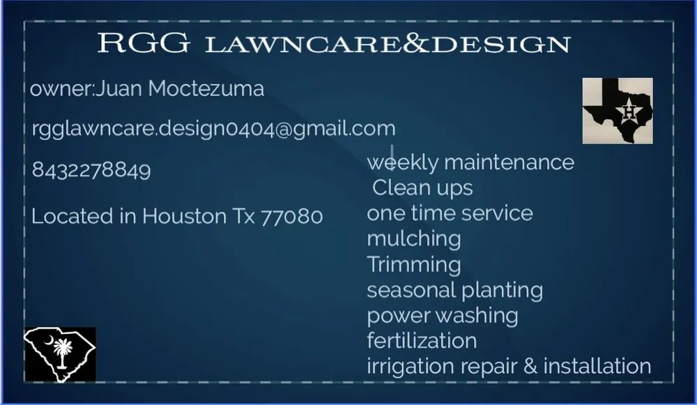 Top-rated yard cleanup service in Houston, TX - RGG Lawncare & Design
