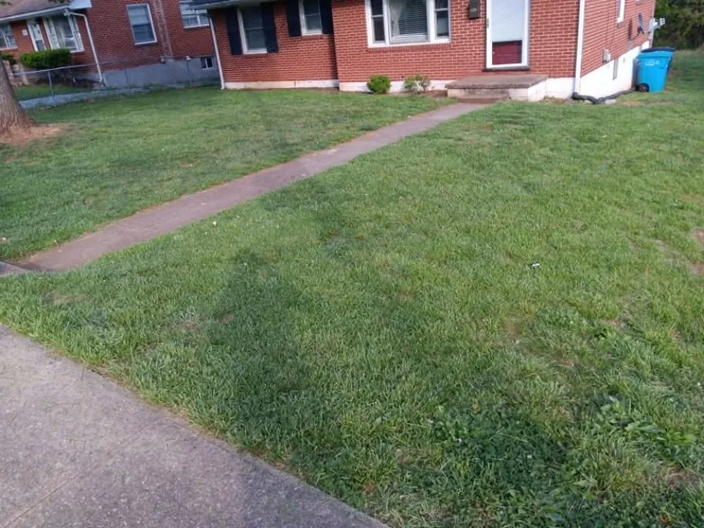 Custom landscape installation for homes in Roanoke, VA by RGMs Lawn Care