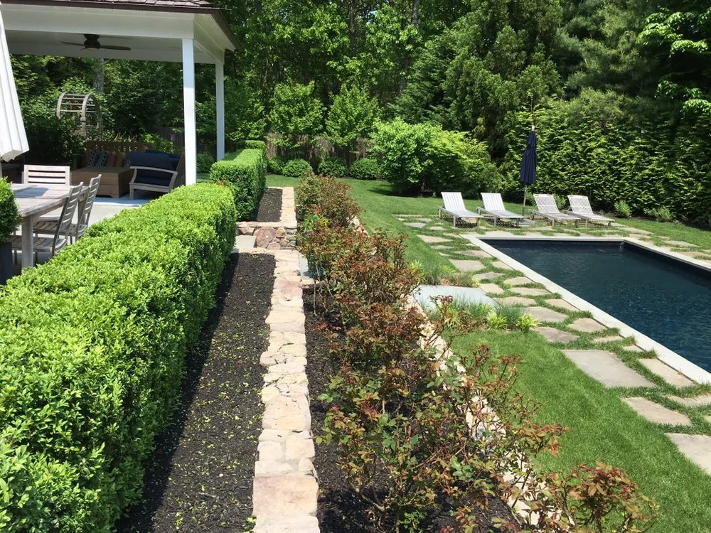 Reliable landscape design in East Hampton, NY by RGR GARDEN SERVICES.