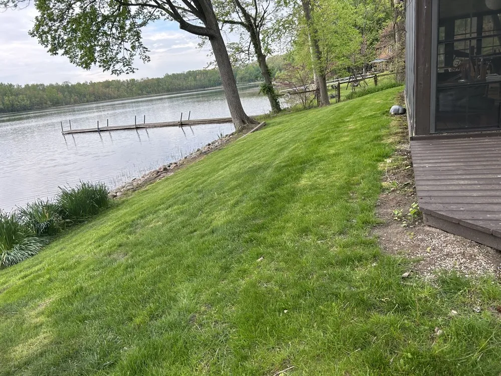 Affordable residential landscaping for homes in Hartford, MI by RGS Lawn Care