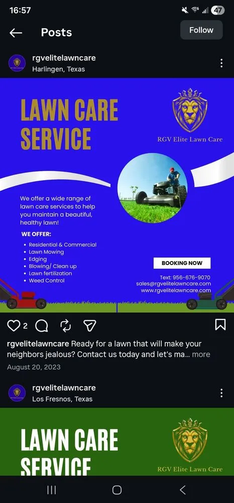 Local garden landscaping for year-round maintenance in Brownsville, TX by RGV Elite Lawn Care