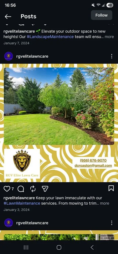 Top-rated landscaping services in Brownsville, TX - RGV Elite Lawn Care